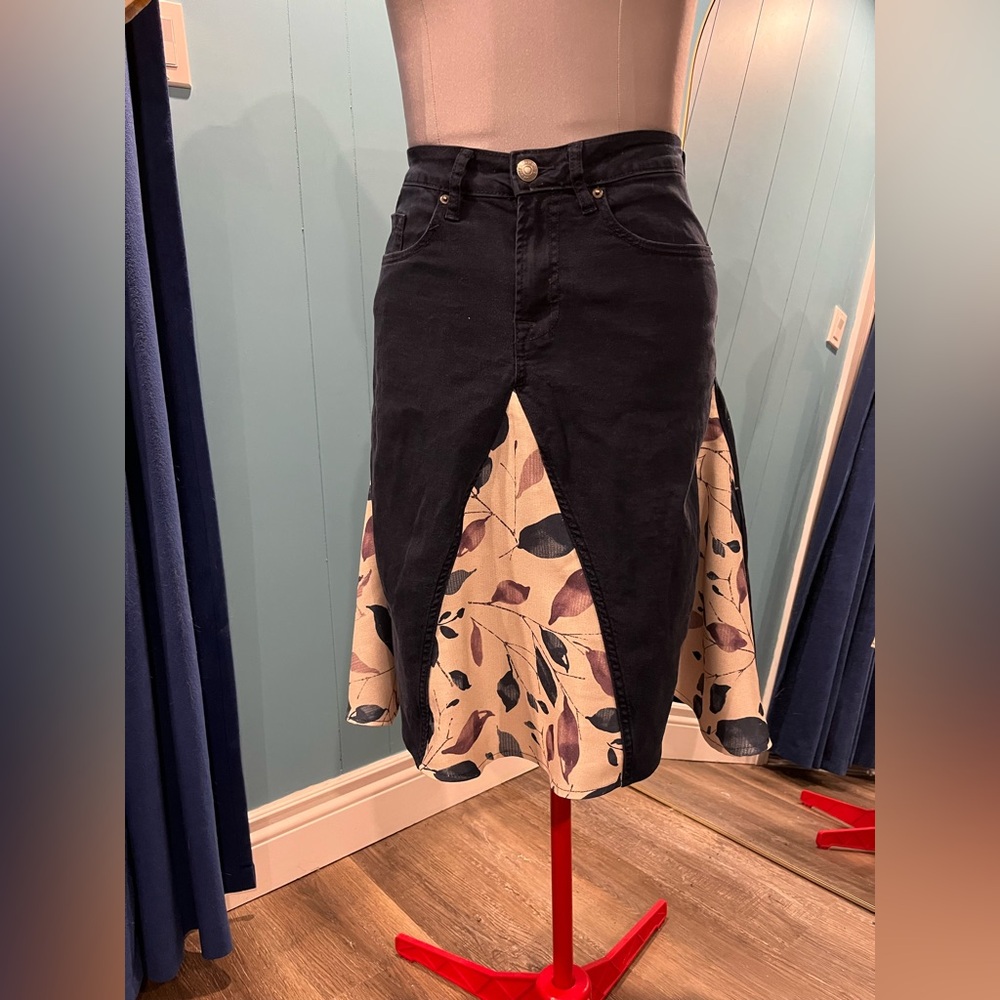 Upcycled - Buffalo Jeans Asymmetrical Skirt